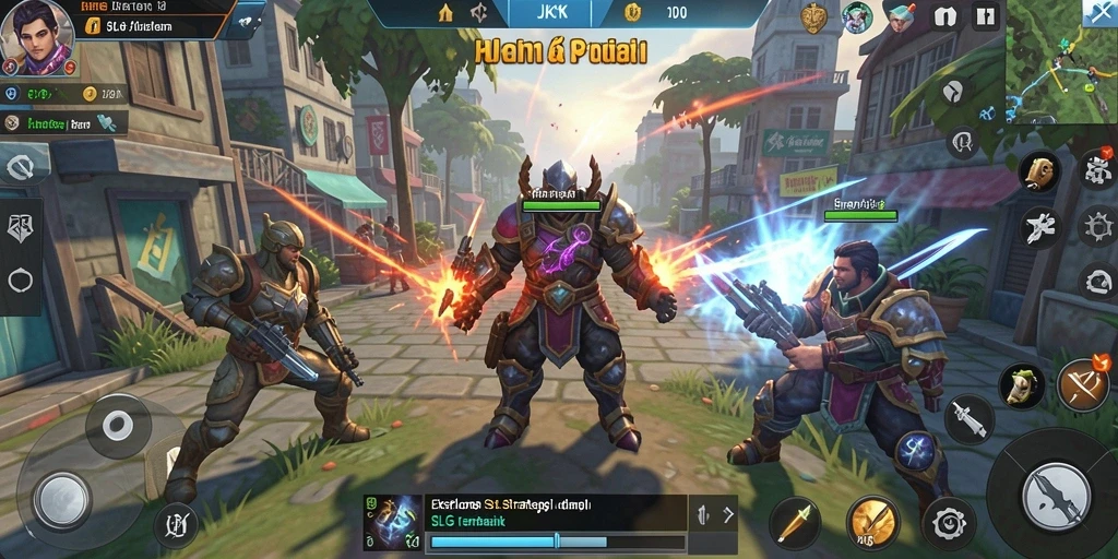 Tampilan gameplay menarik di JKTOK dengan aksi strategis.