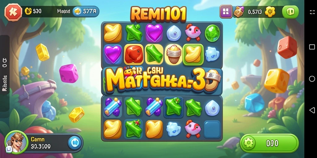 Tampilan menawan dari gameplay <strong>REMI101</strong> yang penuh warna dan menarik.
