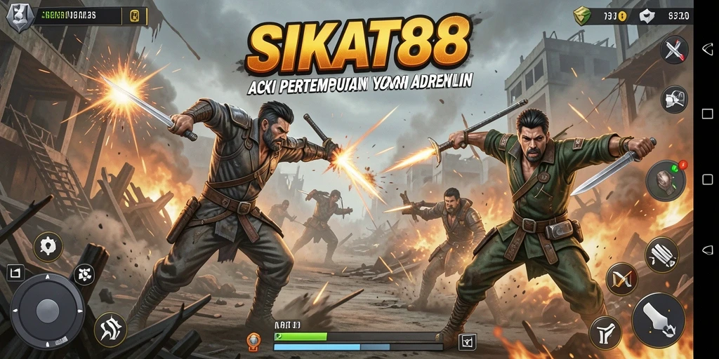 Tampilan gameplay SIKAT88 yang mendebarkan dan seru.